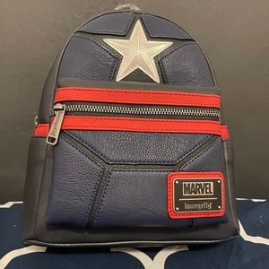 Loungefly marvel captain america backpack